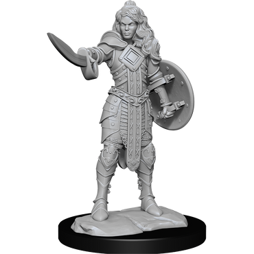 Pathfinder Unpainted Miniatures: Female Human Champion