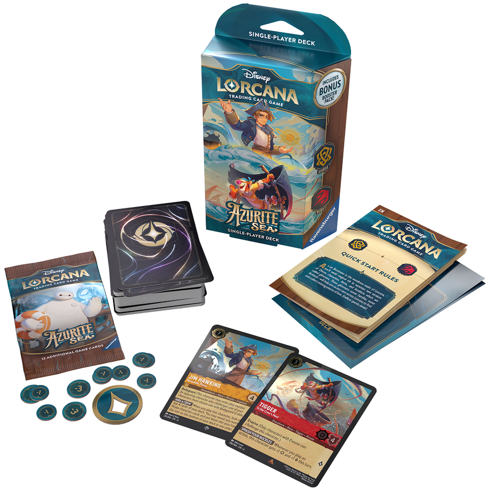 Disney Lorcana: Azurite Sea - Starter Deck