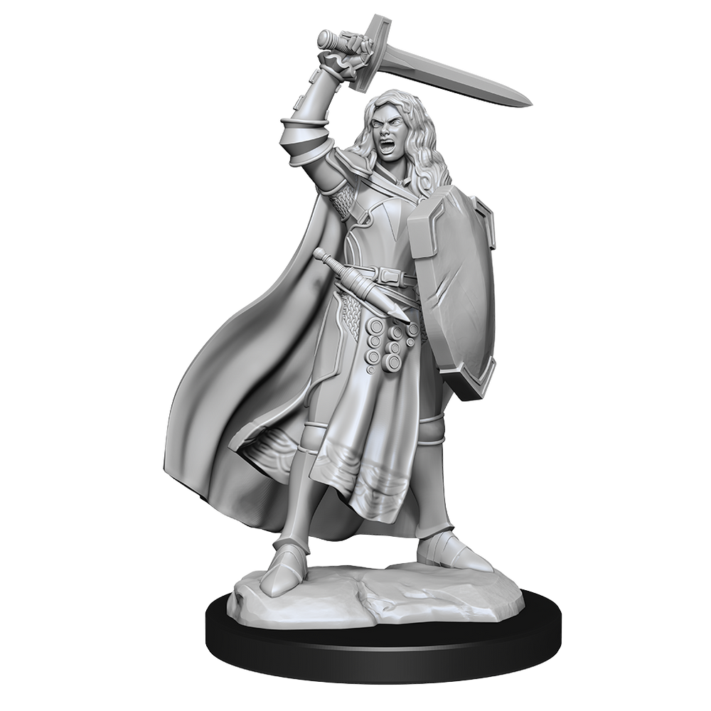Pathfinder Unpainted Miniatures: Female Human Champion