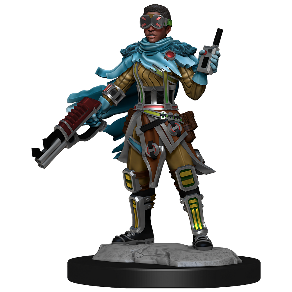 Starfinder Unpainted Miniatures: Human Mechanic