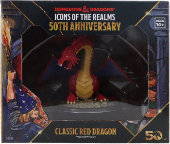 Icons of the Realms: 50th Anniversary Red Dragon