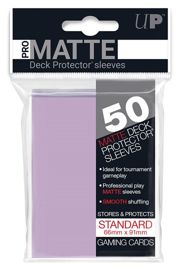 Pro-Matte Deck Protector Sleeves - Lilac 50ct