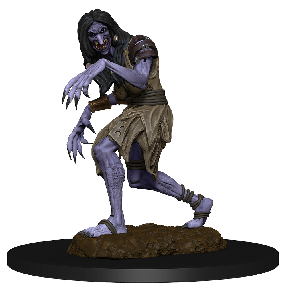 Pathfinder Unpainted Miniatures: Annis & Green Hag