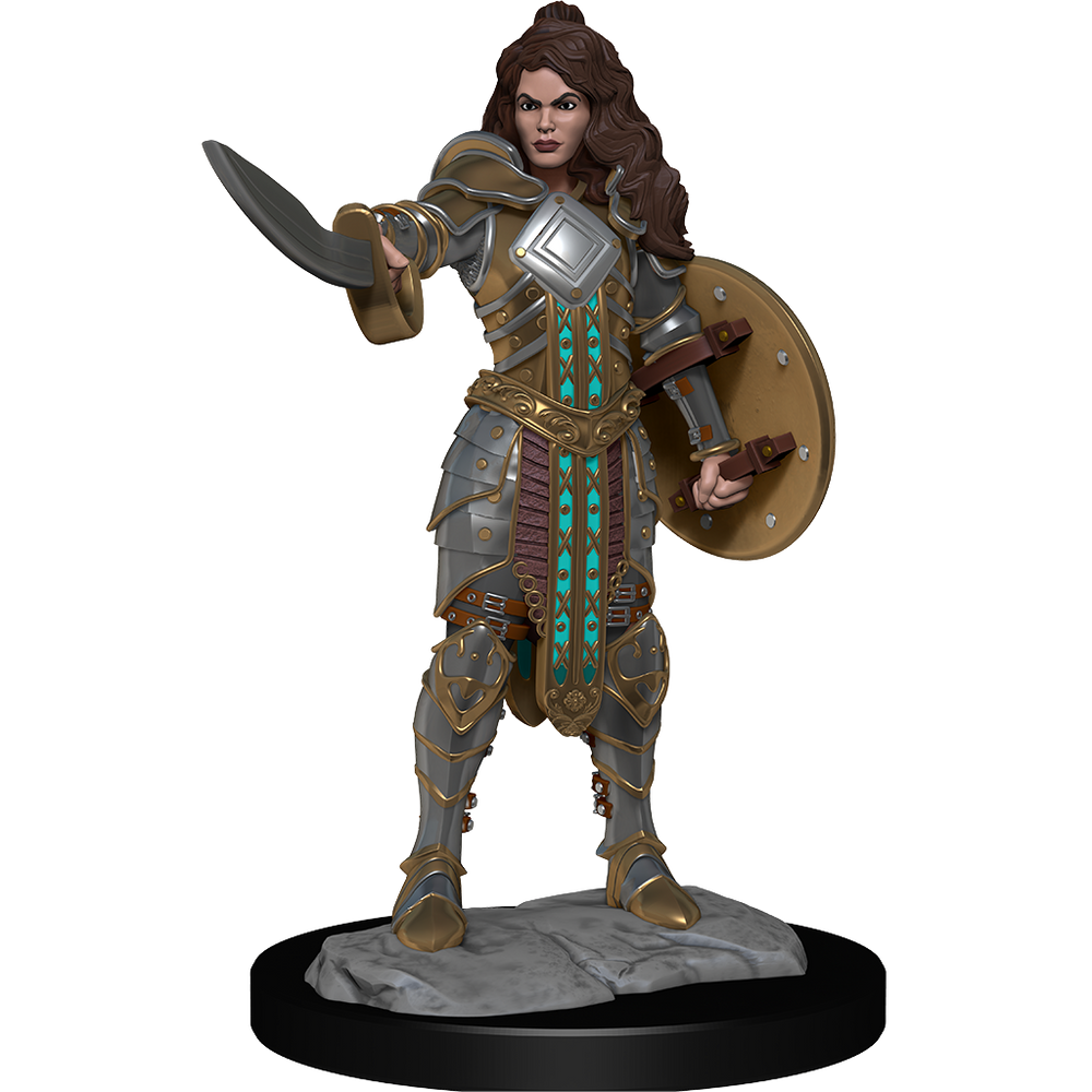 Pathfinder Unpainted Miniatures: Female Human Champion