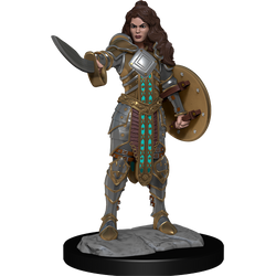 Pathfinder Unpainted Miniatures: Female Human Champion