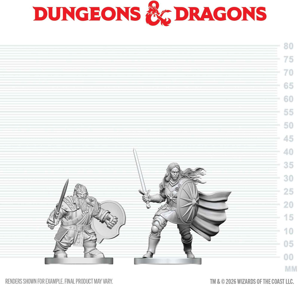 WizKids Unpainted Miniatures: Wave 29