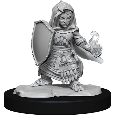 Pathfinder Unpainted Miniatures: Female Halfling Cleric