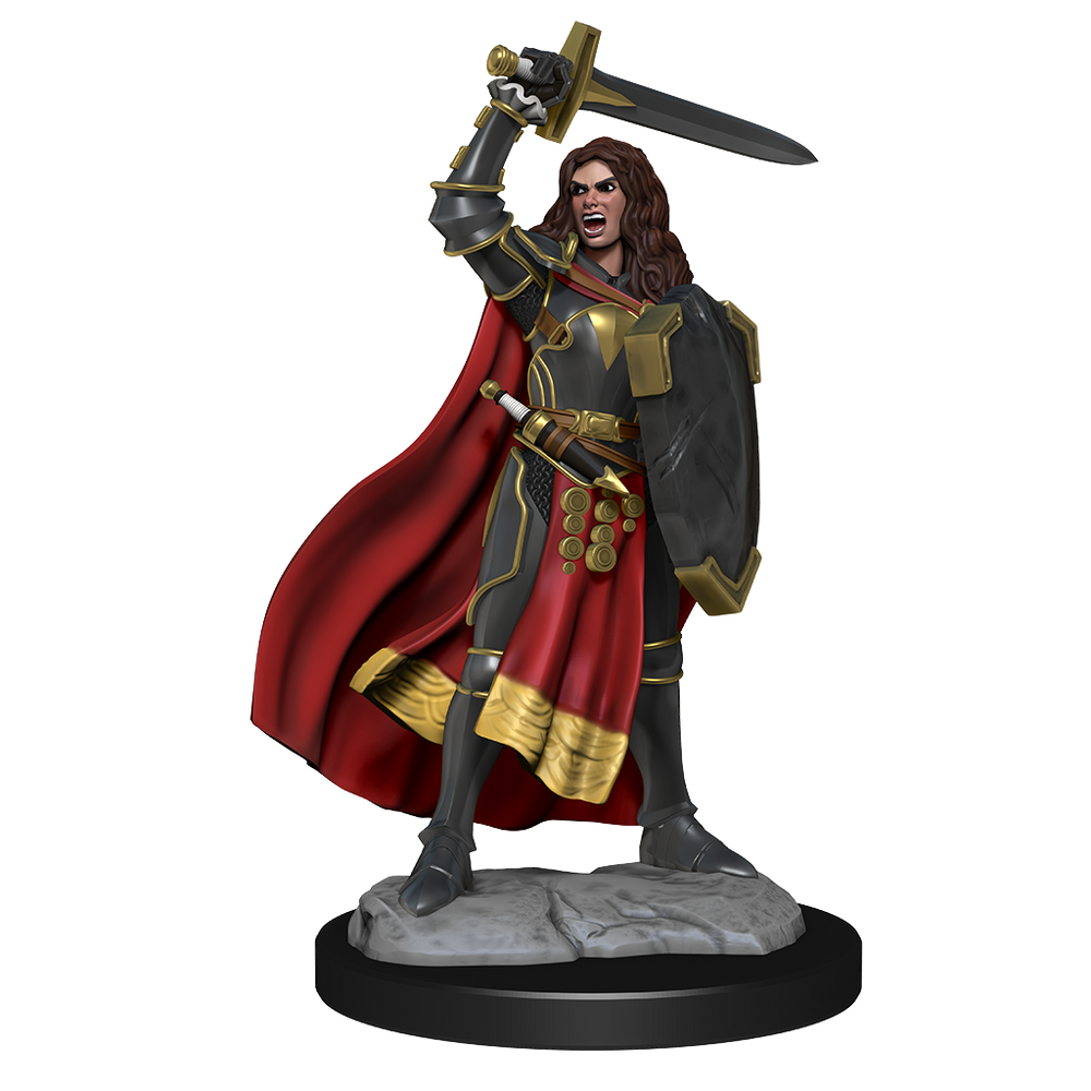 Pathfinder Unpainted Miniatures: Female Human Champion