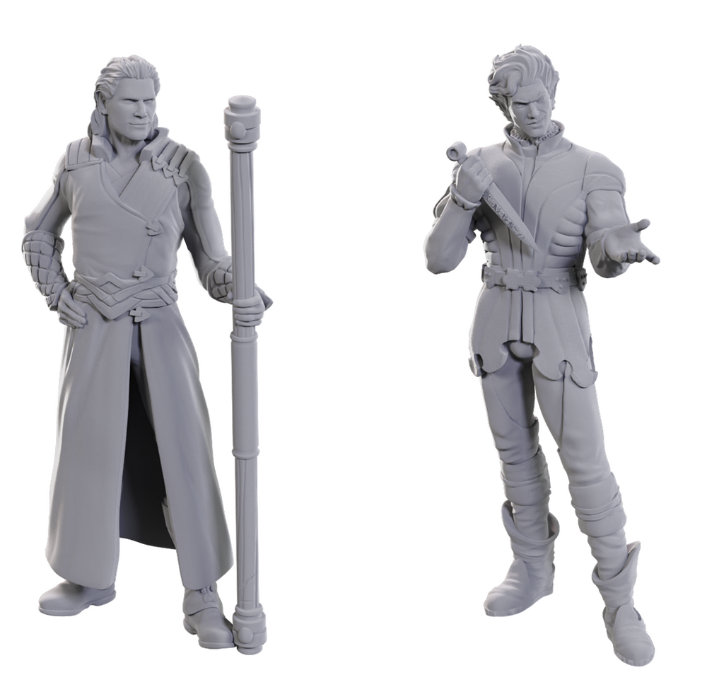 D&D Unpainted Miniatures: Special Edition Baldur's Gate 3 - Gale & Astarion