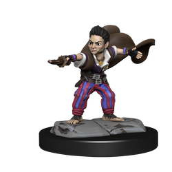 Pathfinder Unpainted Miniatures: Male Halfling Wizard