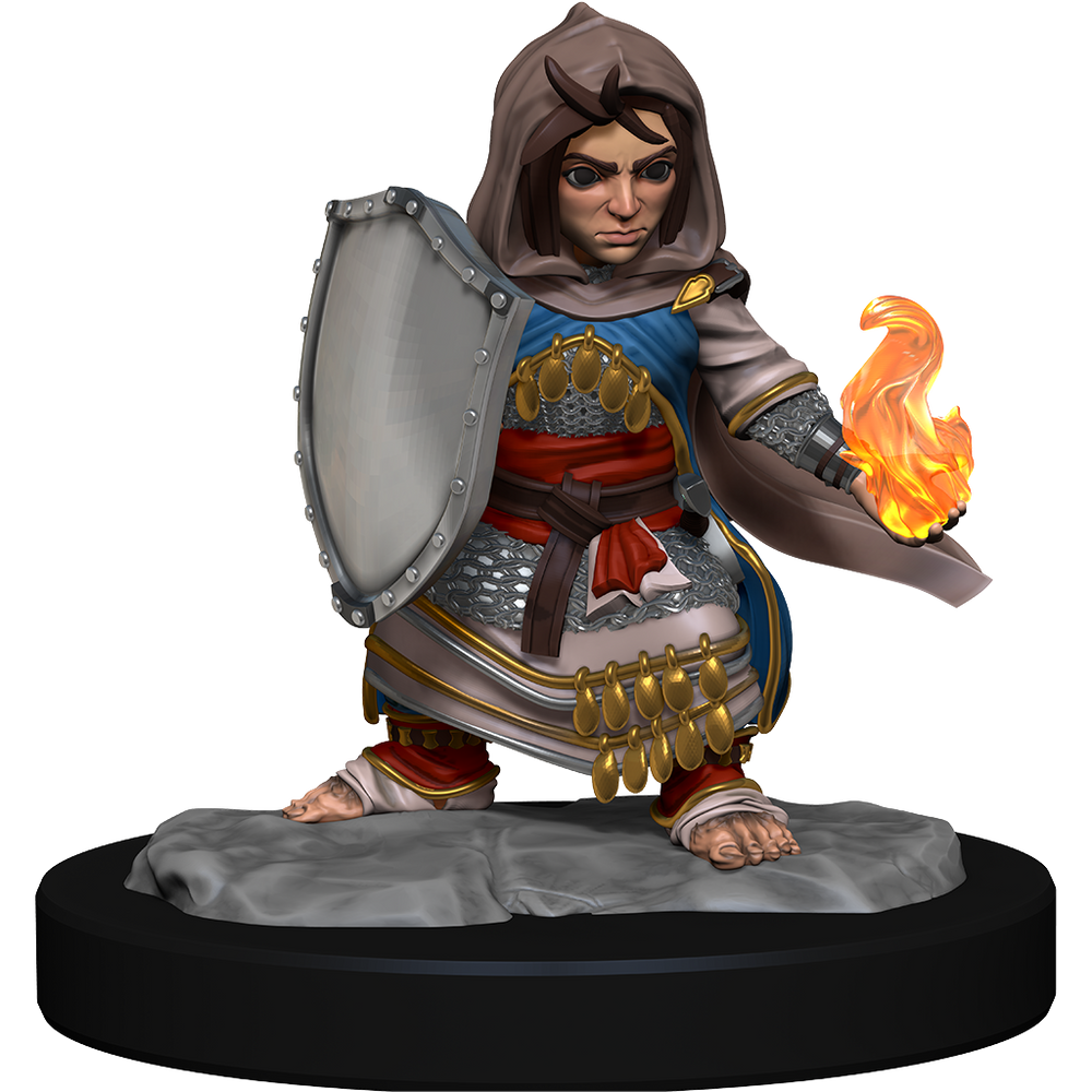 Pathfinder Unpainted Miniatures: Female Halfling Cleric