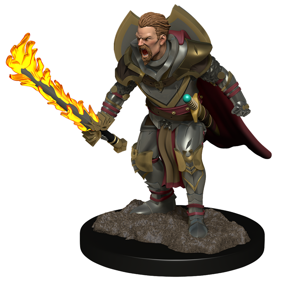Pathfinder Unpainted Miniatures: Male Human Champion
