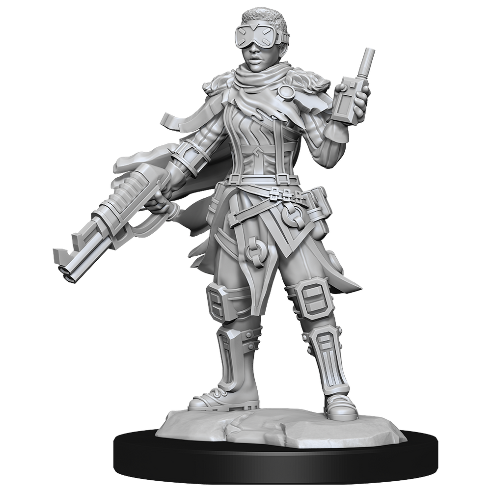 Starfinder Unpainted Miniatures: Human Mechanic