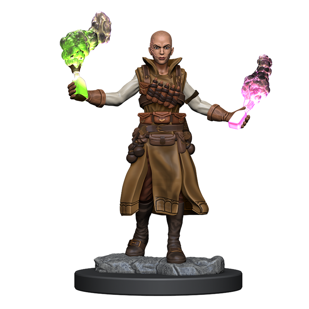 Pathfinder Unpainted Miniatures: Human Alchemist Female