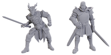 D&D Unpainted Miniatures: Special Edition Baldur's Gate 3 - Ulder Ravengard & Zevlor