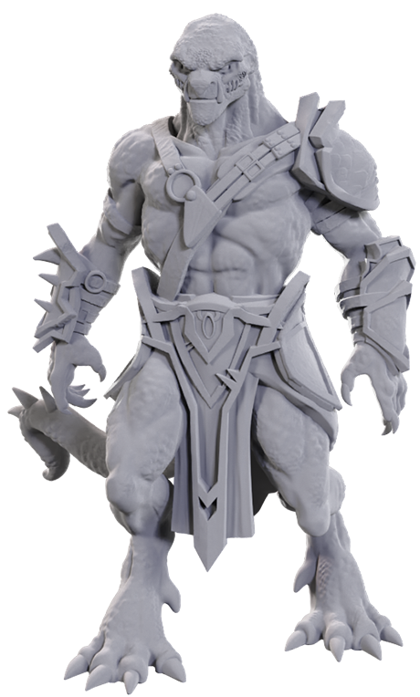 WizKids Unpainted Miniatures: Draconian Mastermind