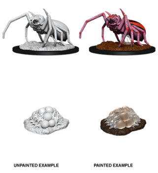 D&D Nolzur's Marvelous Miniatures: Giant Spider & Egg Clutch
