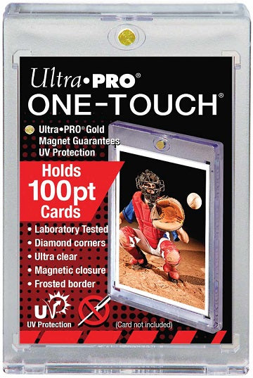 One-Touch Magnetic Card Holder - 100pt
