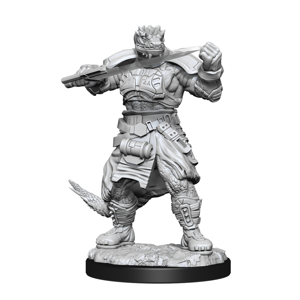 Starfinder Unpainted Miniatures: Vesk Soldier