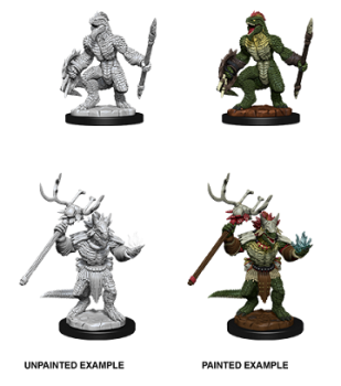 D&D Nolzur's Marvelous Miniatures: Lizardfolk & Lizardfolk Shaman