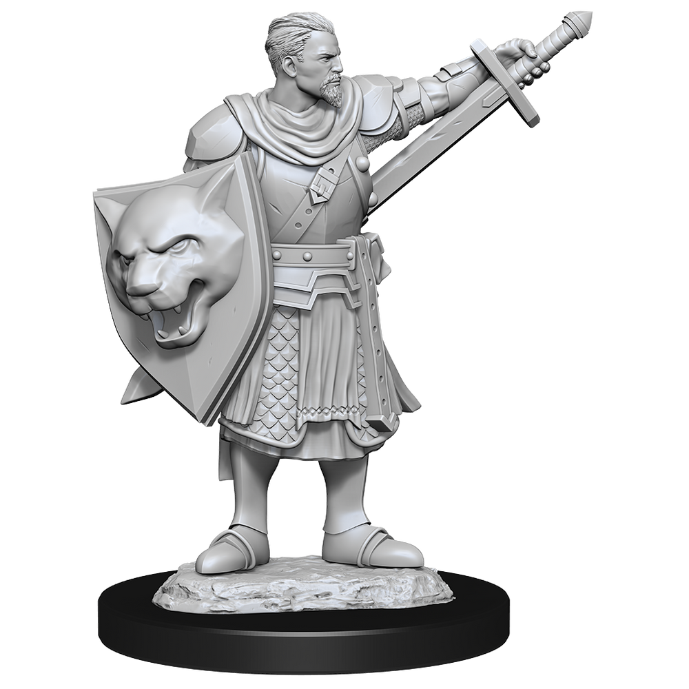 Pathfinder Unpainted Miniatures: Male Human Champion
