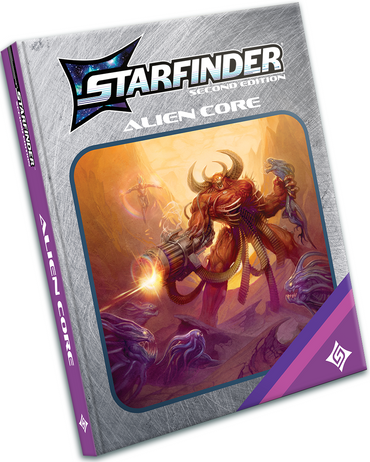 Starfinder 2E Alien Core Retailer Cover HC