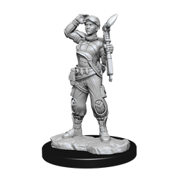 Starfinder Unpainted Miniatures: Human Mechanic