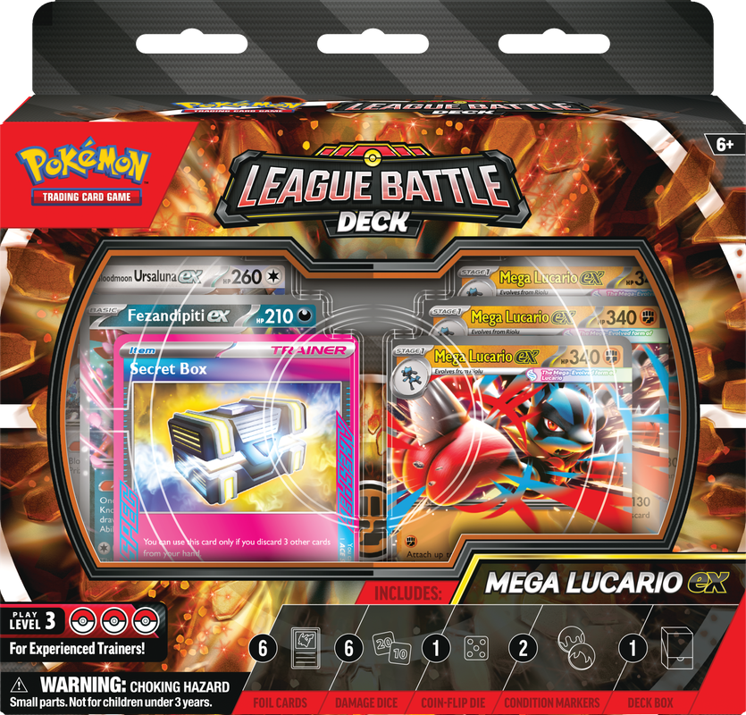 League Battle Deck: Mega Lucario EX