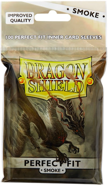 Dragon Shield Perfect Fit Clear Smoke - 100ct