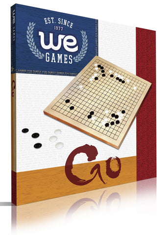 Go Set: 12" Wood Board w/ Plastic Stones