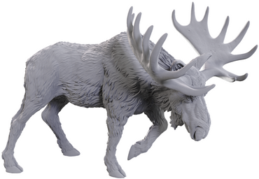 WizKids Unpainted Miniatures: Bull Moose