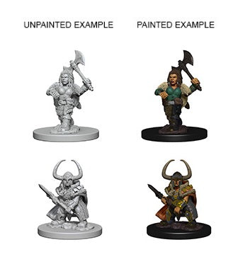 D&D Nolzur's Marvelous Miniatures: Dwarf Barbarian (Female)