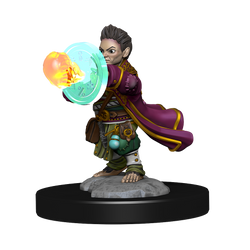 Pathfinder Unpainted Miniatures: Male Halfling Wizard