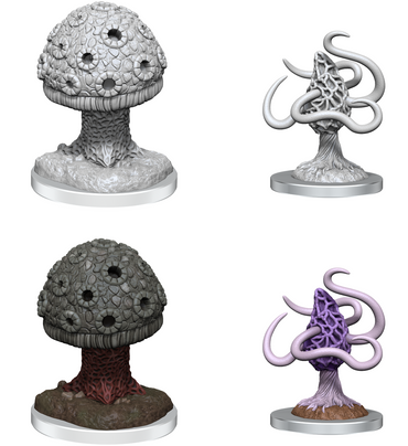 D&D Nolzur's Marvelous Unpainted Miniatures: Shrieker / Violet Fungus (Wave 21)
