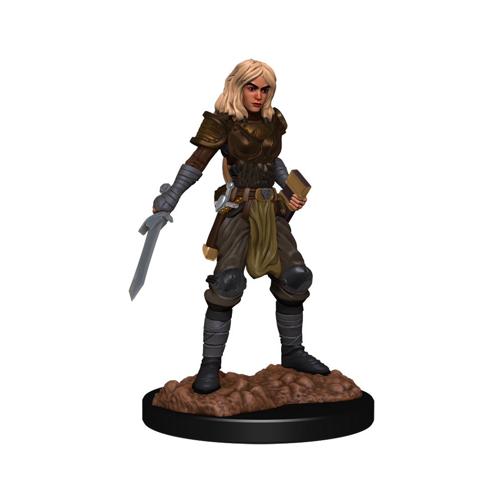Pathfinder Unpainted Miniatures: Human Fighter Female