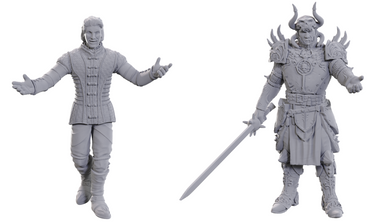 D&D Unpainted Miniatures: Special Edition Baldur's Gate 3 - Sarevok Anchev & Raphael