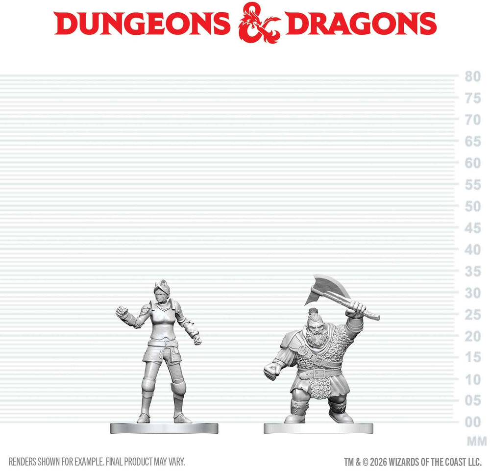 WizKids Unpainted Miniatures: Wave 29