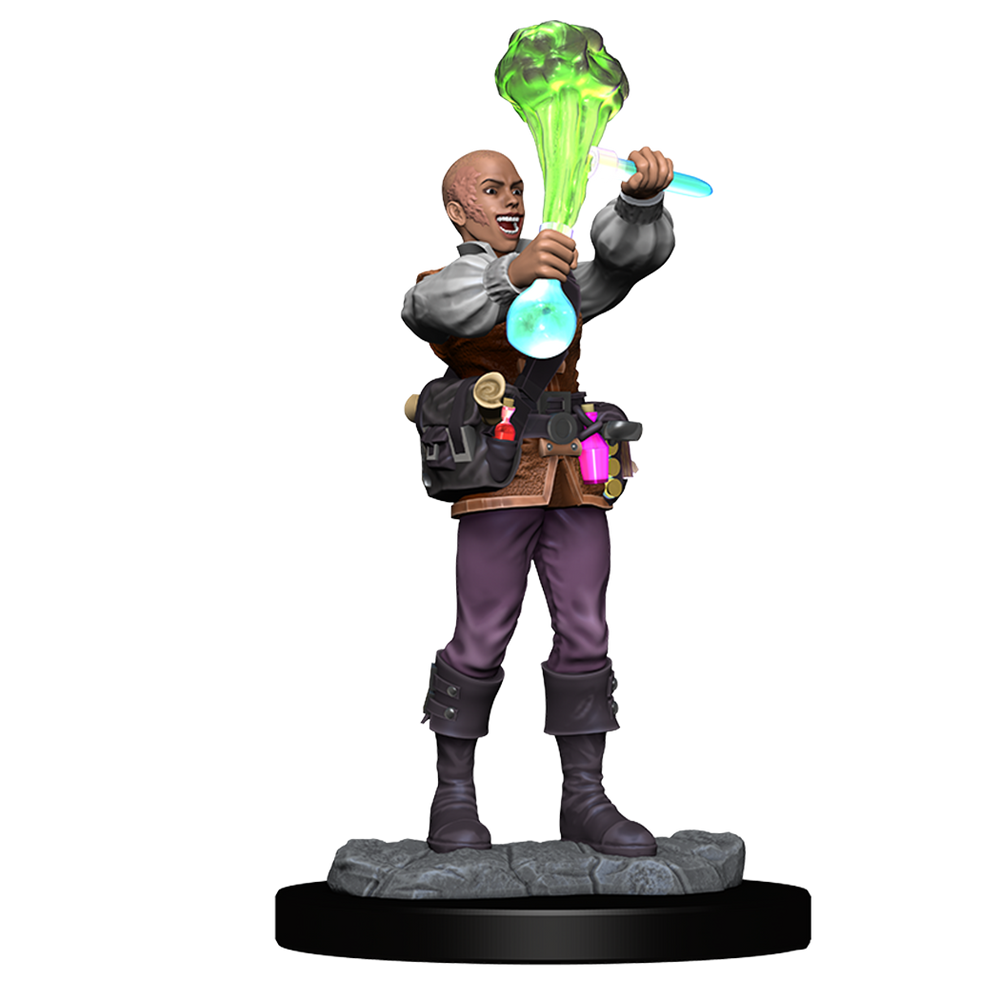 Pathfinder Unpainted Miniatures: Human Alchemist Female