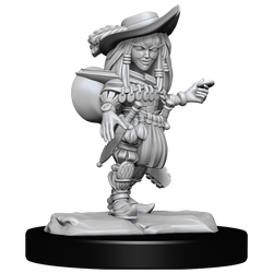 Pathfinder Unpainted Miniatures: Female Gnome Bard