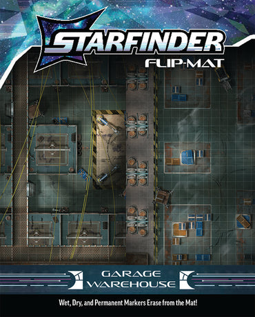 Starfinder Flip-Mat Garage Warehouse