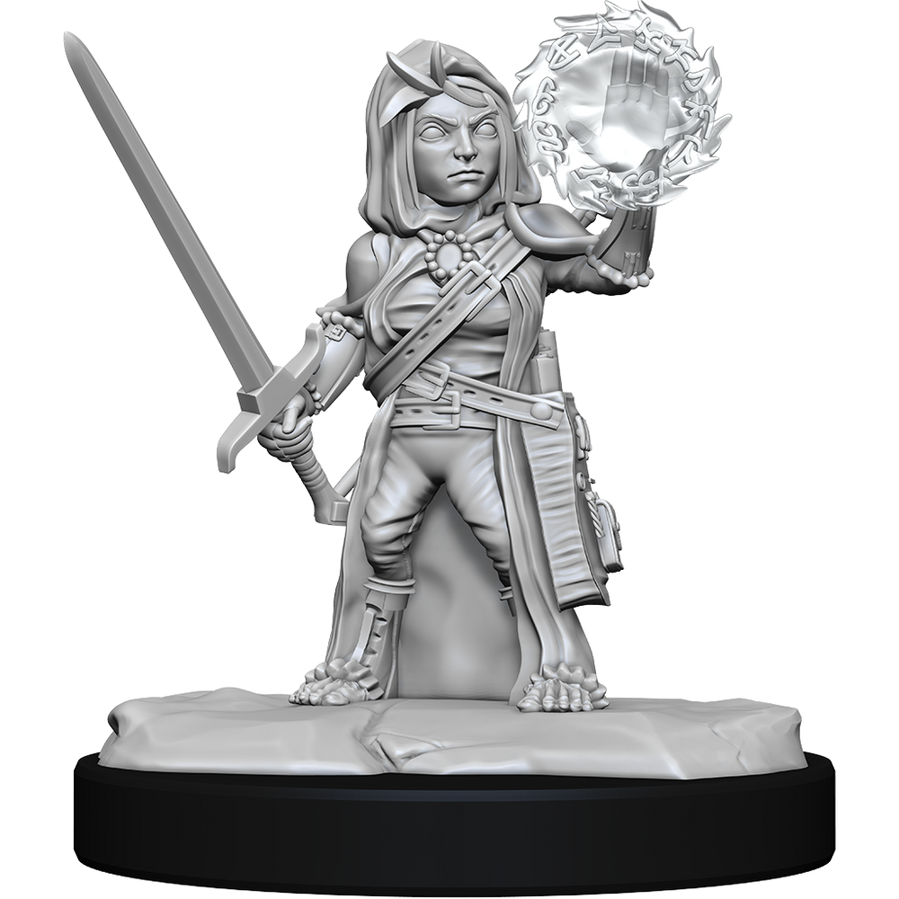 Pathfinder Unpainted Miniatures: Female Halfling Cleric