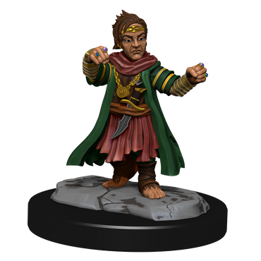 Pathfinder Unpainted Miniatures: Male Halfling Monk
