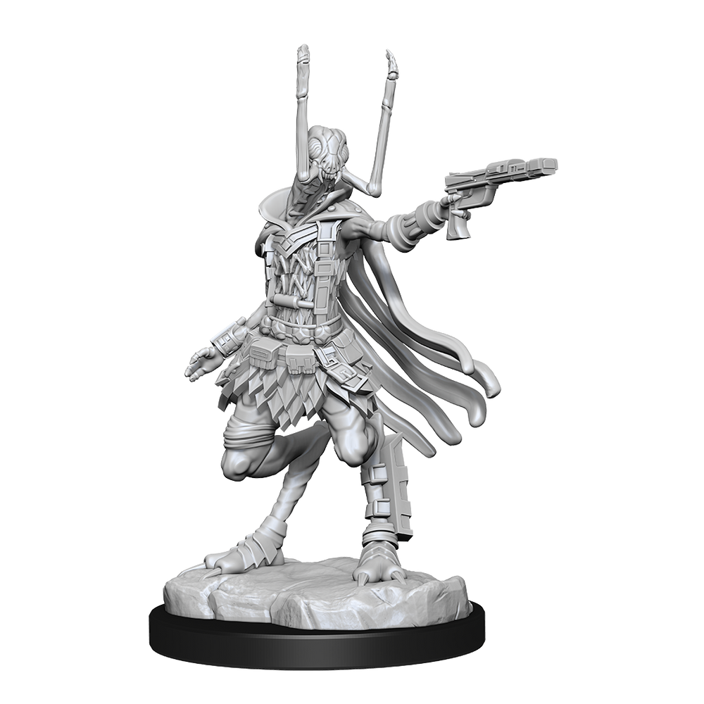 Starfinder Unpainted Miniatures: Shirren Technomancer