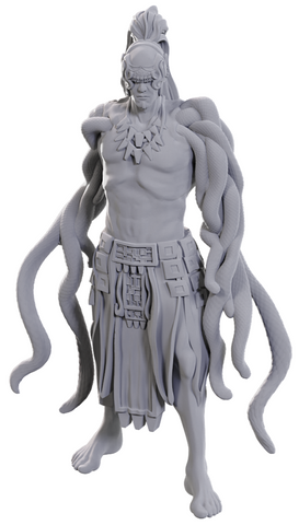 WizKids Unpainted Miniatures: Yuan-ti Pit Master