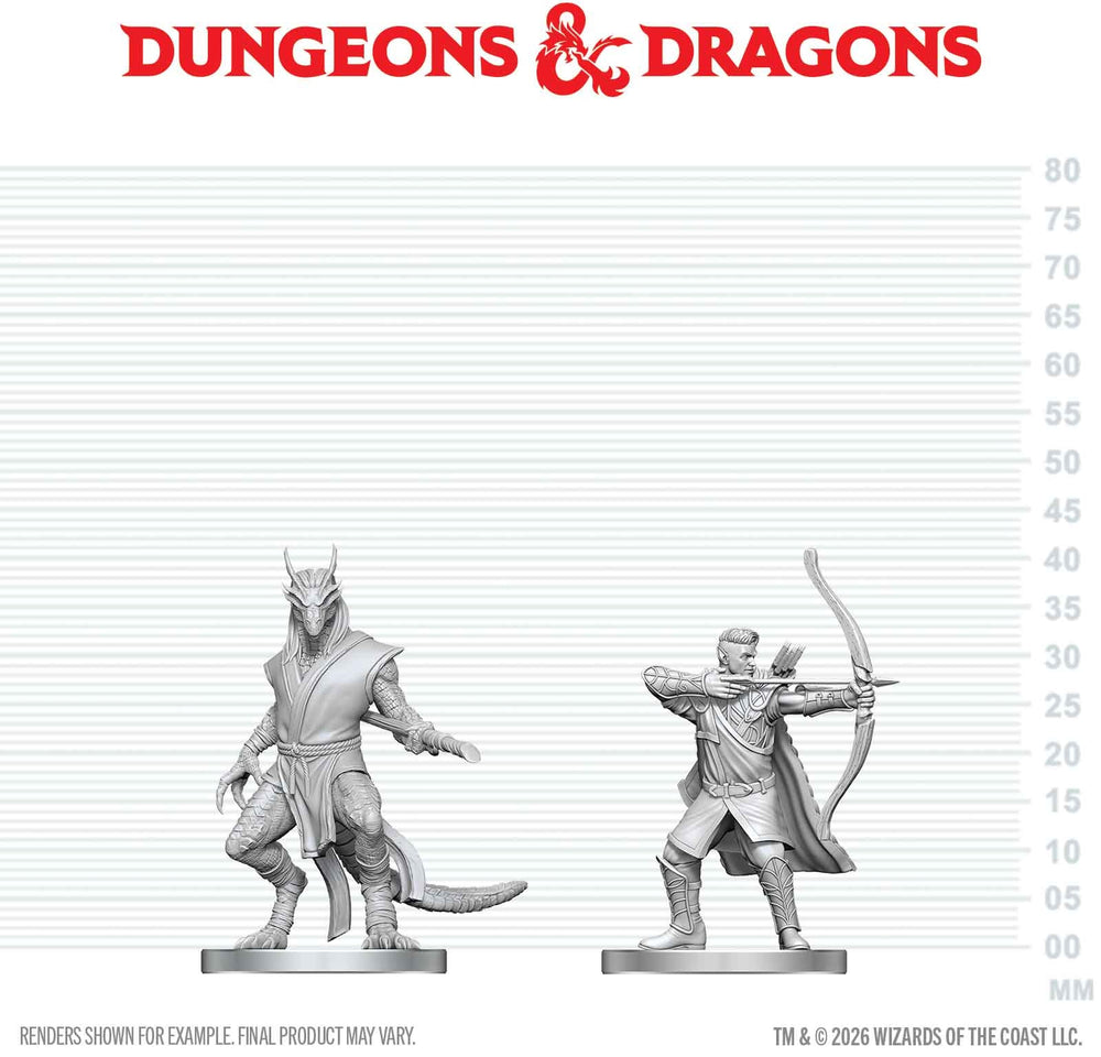 WizKids Unpainted Miniatures: Wave 29