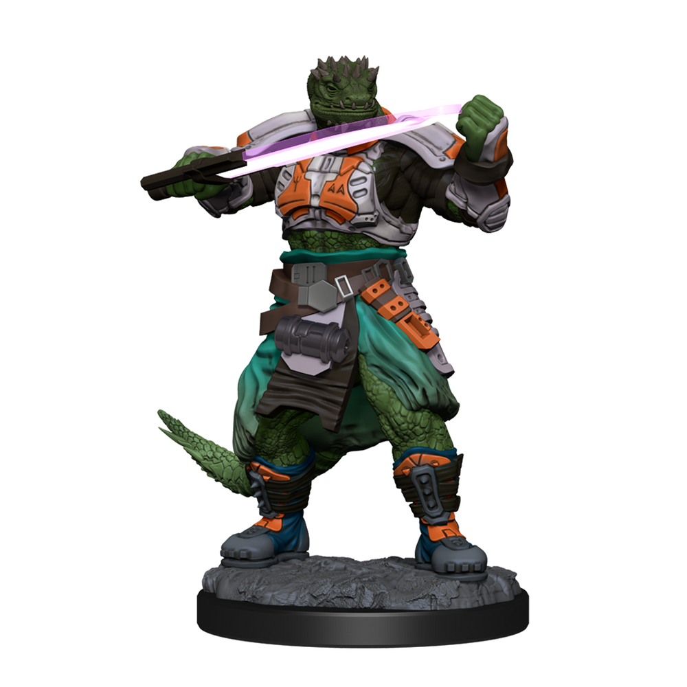 Starfinder Unpainted Miniatures: Vesk Soldier