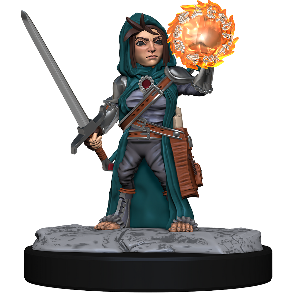 Pathfinder Unpainted Miniatures: Female Halfling Cleric