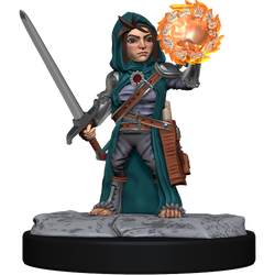 Pathfinder Unpainted Miniatures: Female Halfling Cleric