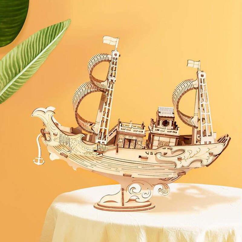 Wooden 3D Puzzle - Japanese Diplomatic Ship