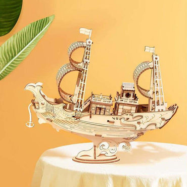 Wooden 3D Puzzle - Japanese Diplomatic Ship